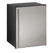 U-Line U-ADA24RS-13B - ADA Undercounter Refrigerator, 24'W, (1) solid door 
