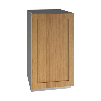 U-Line UHBV518-IS01A - Undercounter Refrigerator, 17-3/4'W, (1) solid door, integrated front panel 