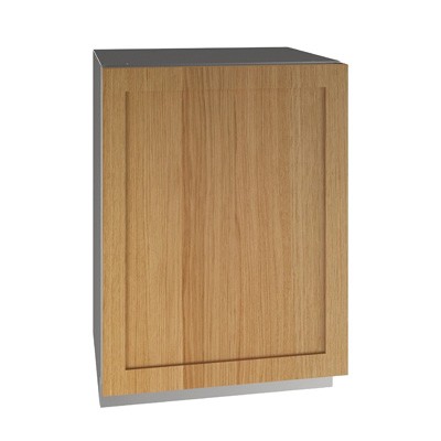 U-Line UHBV524-IS01A - Undercounter Refrigerator, 23-5/8'W, 5.2 cu. ft., (1) solid door, integrated front panel 