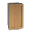 U-Line UHRE518-IS01A - Undercounter Refrigerator, 17-3/4'W, 3.7 cu. ft., (1) solid door, integrated front panel 