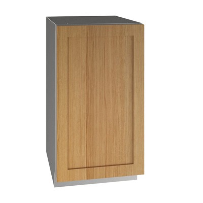 U-Line UHRE518-IS01A - Undercounter Refrigerator, 17-3/4'W, 3.7 cu. ft., (1) solid door, integrated front panel 