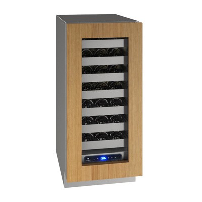 U-Line UHWC515-IG01A - Wine Captain Refrigerator, reach-in, 14-15/16'W, (1) glass door, integrated frame 