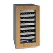 U-Line UHWC518-IG01A - Wine Captain Refrigerator, 17-3/4'W, 3.7 cu. ft., (1) glass door, integrated frame 