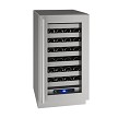 U-Line UHWC518-SG01A - Wine Captain Refrigerator, 17-3/4'W, 3.7 cu. ft., (1) glass door, stainless steel exterior 