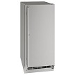 U-Line UORE115-SS31A - Outdoor Undercounter Refrigerator, 15'W, 3.1 cu. ft., (1) solid door 