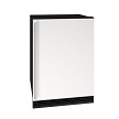 U-Line UHRE124-WS01A - Undercounter Refrigerator, 24'W, (1) white solid door 