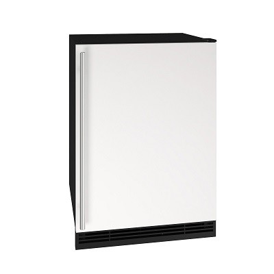 U-Line UHRE124-WS01A - Undercounter Refrigerator, 24'W, (1) white solid door 
