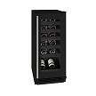 U-Line UHWC115-BG01A - Wine Refrigerator, 15'W, 3.0 cu. ft., (1) glass door with black frame 
