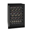 U-Line UHWC124-BG01A - Wine Refrigerator, 24'W, (1) glass door with black frame 
