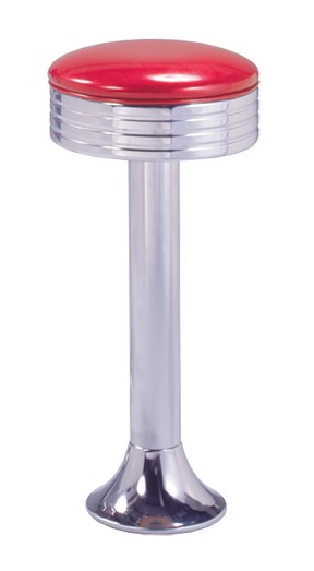 Vitro 1500-782 - Classic Grooved Ring Stool with Fountain Base, 30'H, Grade 5 