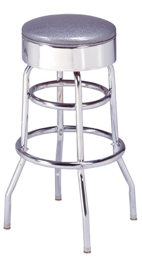 Vitro 215-46 - Classic Smooth Ring Stool with Double Ring Base, 30'H, Grade 5 