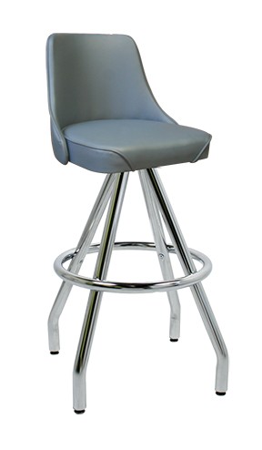 Vitro 400-242 WF - Classic Fully Upholstered Stool with Pyramid Base, 30'H, Grade 5 