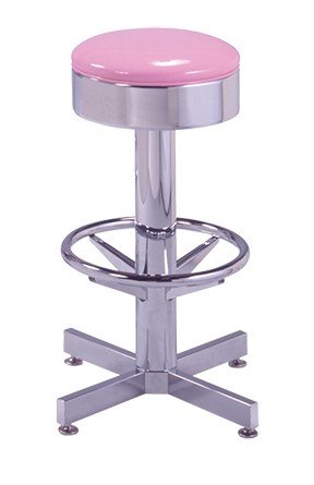 Vitro 500-46 - Classic Smooth Ring Stool with Cross Feet, Grade 5 