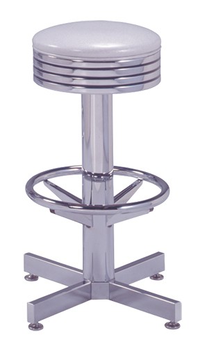 Vitro 500-782 - Classic Grooved Ring Stool with Cross Feet, Grade 5 