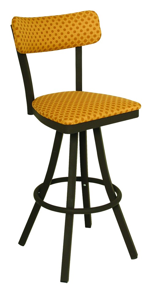 Vitro 600-OX-50 BS - Oxford Stool, 43'H, Sled Back, Swivel, Grade 5 