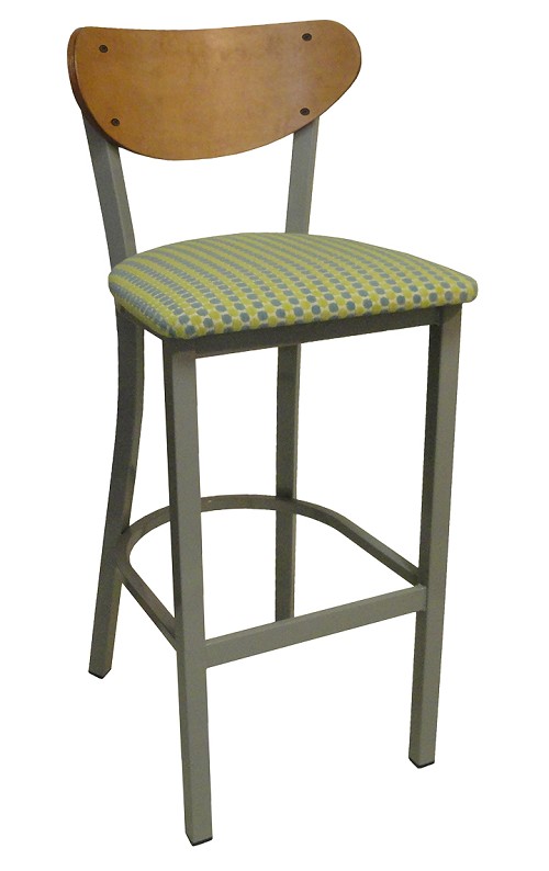 Vitro INN-2210 BS - Innovations Stool, 41'H, Curved Wood Back, Grade 5 