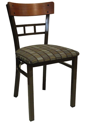 Vitro INN-2400 - Innovations Chair, 31'H, Wood & Metal Lattice Back, Grade 5 