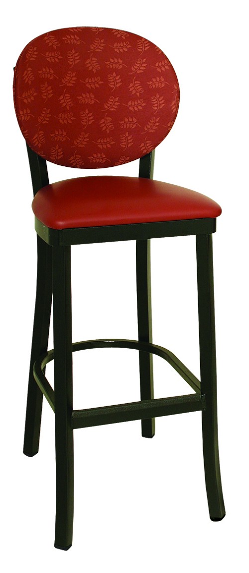 Vitro OX-120 BS - Oxford Stool, 45'H, Round Back, Grade 5 