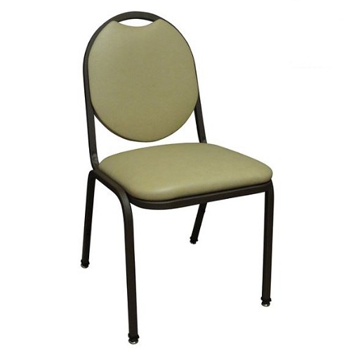 Vitro X-38 - Stacking Chair, Grade 5 Fully Upholstered, Oval Back 