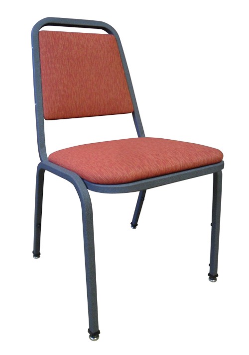 Vitro X-23 - Stacking Chair, Grade 5 Fully Upholstered, Straight Back 