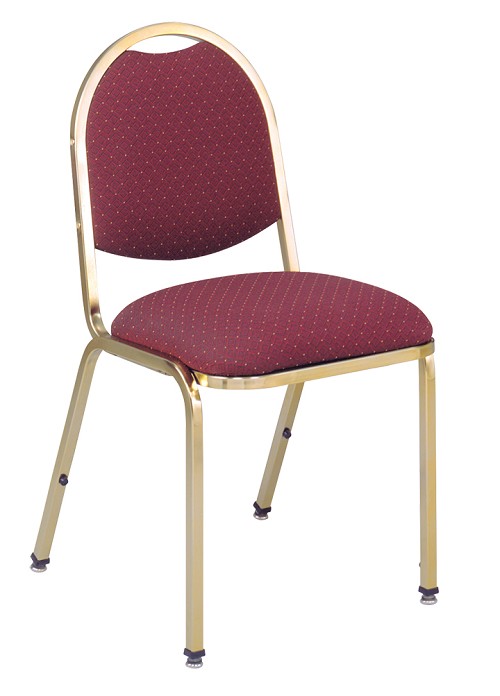 Vitro X-45 LS - Stacking Chair, Grade 5 Fully Upholstered, Arch Back 