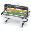 300 series stainless provides great durability and thermal transfer. 