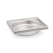 Pans stack neatly within themselves for easy storage. 