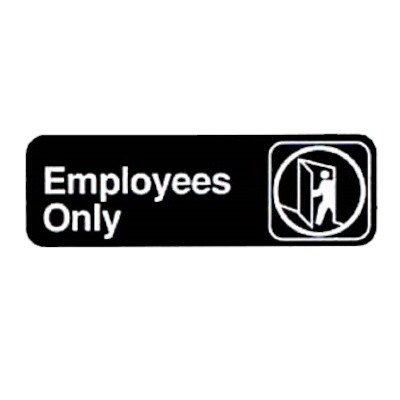 Vollrath 4506 Compliance Sign 