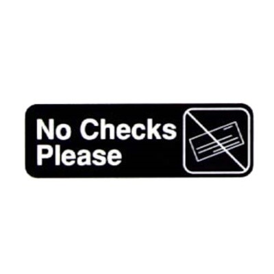 Vollrath 4520 Compliance Sign 