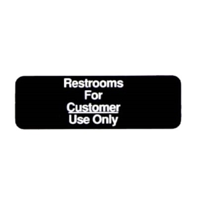 Vollrath 4525 Compliance Sign 