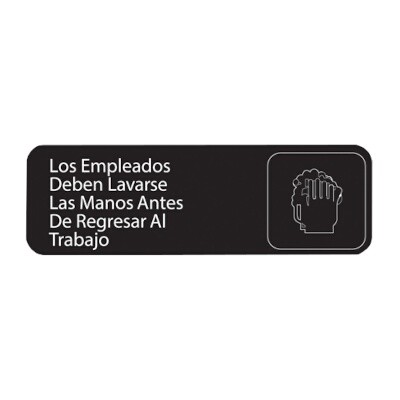 Vollrath 4531 Compliance Sign 