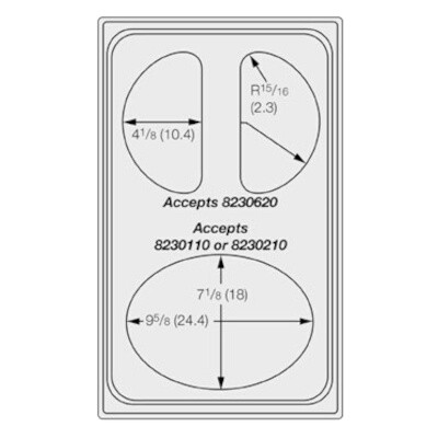 Vollrath 8240416 Adapter Plate 