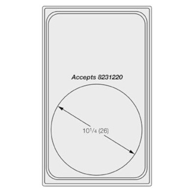 Vollrath 8240610 Adapter Plate 