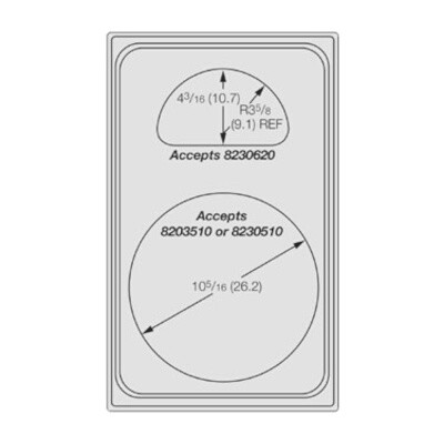 Vollrath 8241414 Adapter Plate 