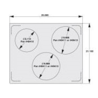 Vollrath 8250614 Adapter Plate 