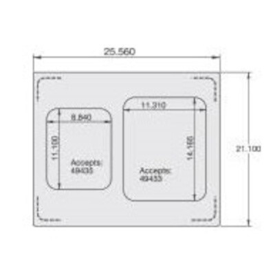 Vollrath 8250814 Adapter Plate 