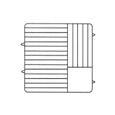 Vollrath PM2011-5 Plate Dishwasher Rack 