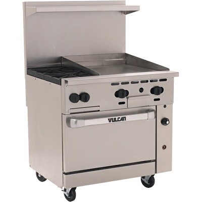 Vulcan 36S-2B24G Restaurant Range 