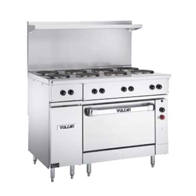 Vulcan EV48SS-8FP-240 Restaurant Range 