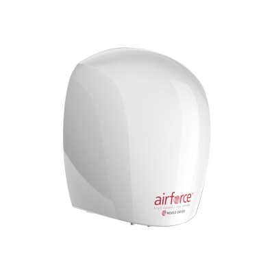 World Dryer J974A3 - AirForce Hand Dryer, Aluminum, White 