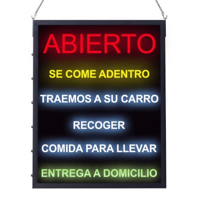 Winco LED-21 Lighted Sign 