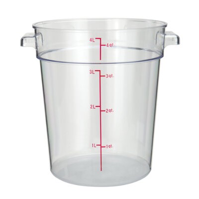 Winco PCRC-4 Food Storage Container 