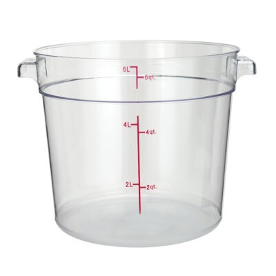 Winco PCRC-6 Food Storage Container 