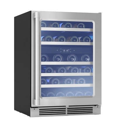 Zephyr PRPW24C02AG Dual Temp Wine Cabinet 