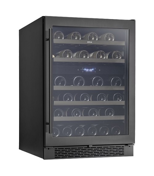 Zephyr PRW24C02BBSG Dual Temp Wine Cabinet 