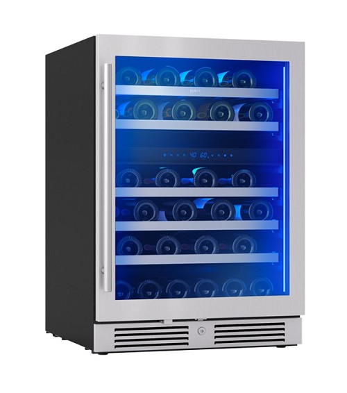 Zephyr PRW24C02BG Dual Temp Wine Cabinet 