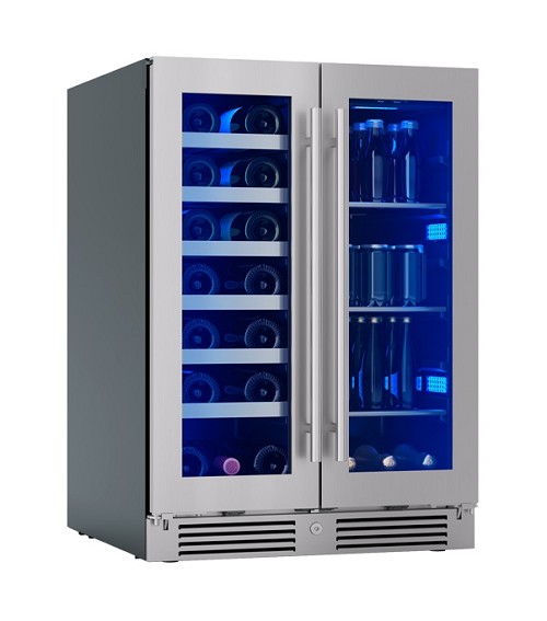 Zephyr PRWB24C32CG Undercounter Dual Temp Unit 